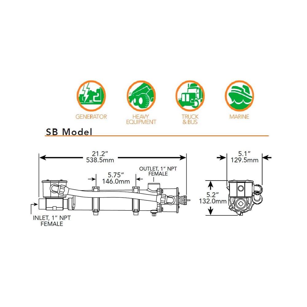 Hotstart SB115100-000 Original Engine Heater