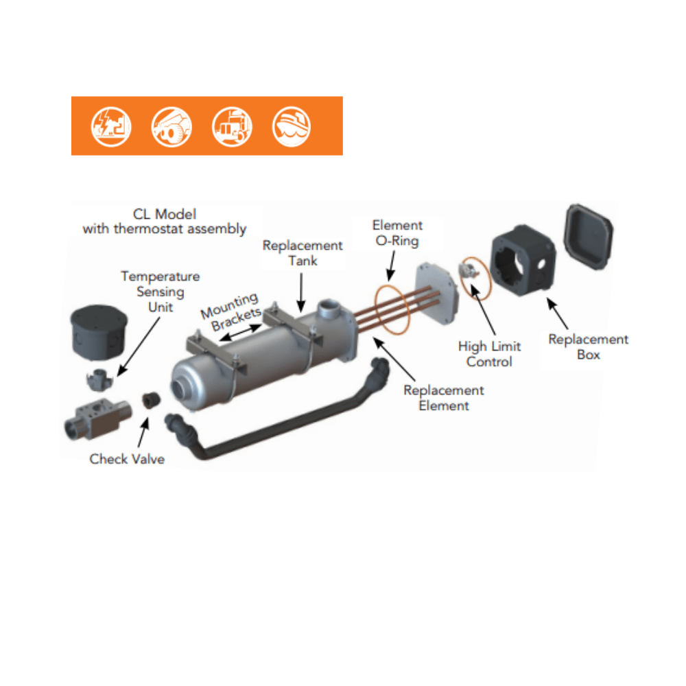 Hotstart CL130110-200 Original Engine Heater