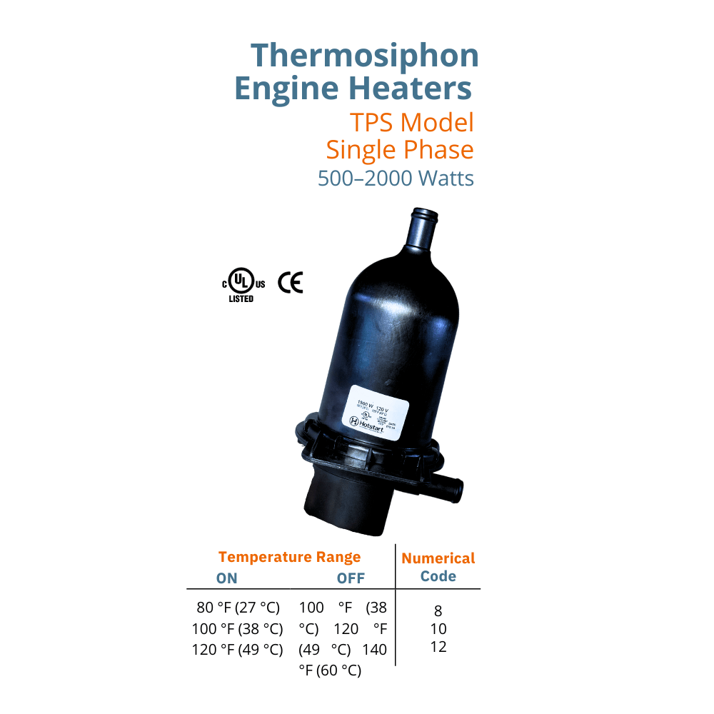 Hotstart TPS052GT8-000 Original Engine Heater