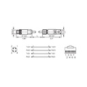Deep Sea 016-160 Ethernet Programming Cable