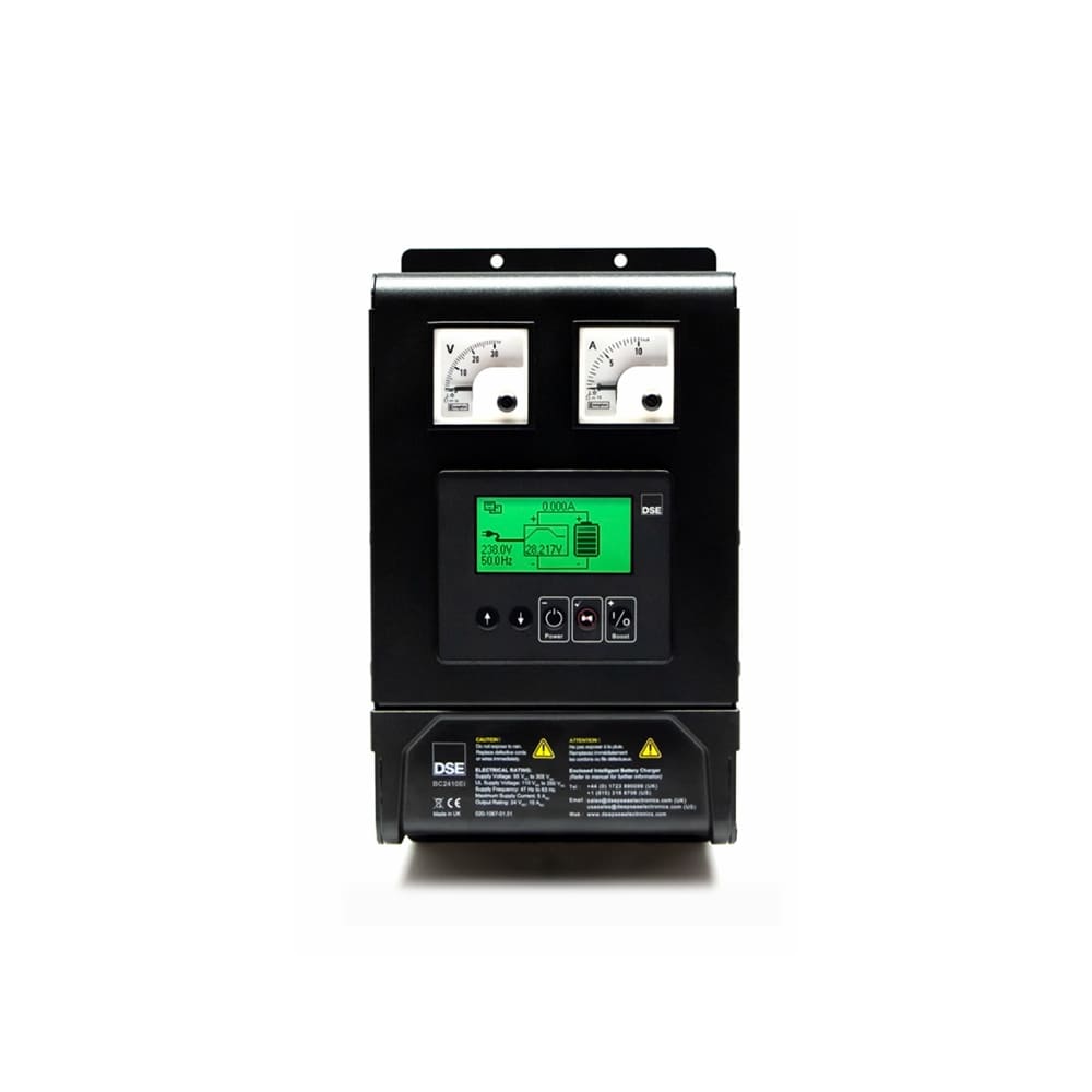 DSE BC2410Ei-01 - Enclosed Intelligent Battery Charger   - 12/24 Volt 10 Amp (Display) Original- Obsolete