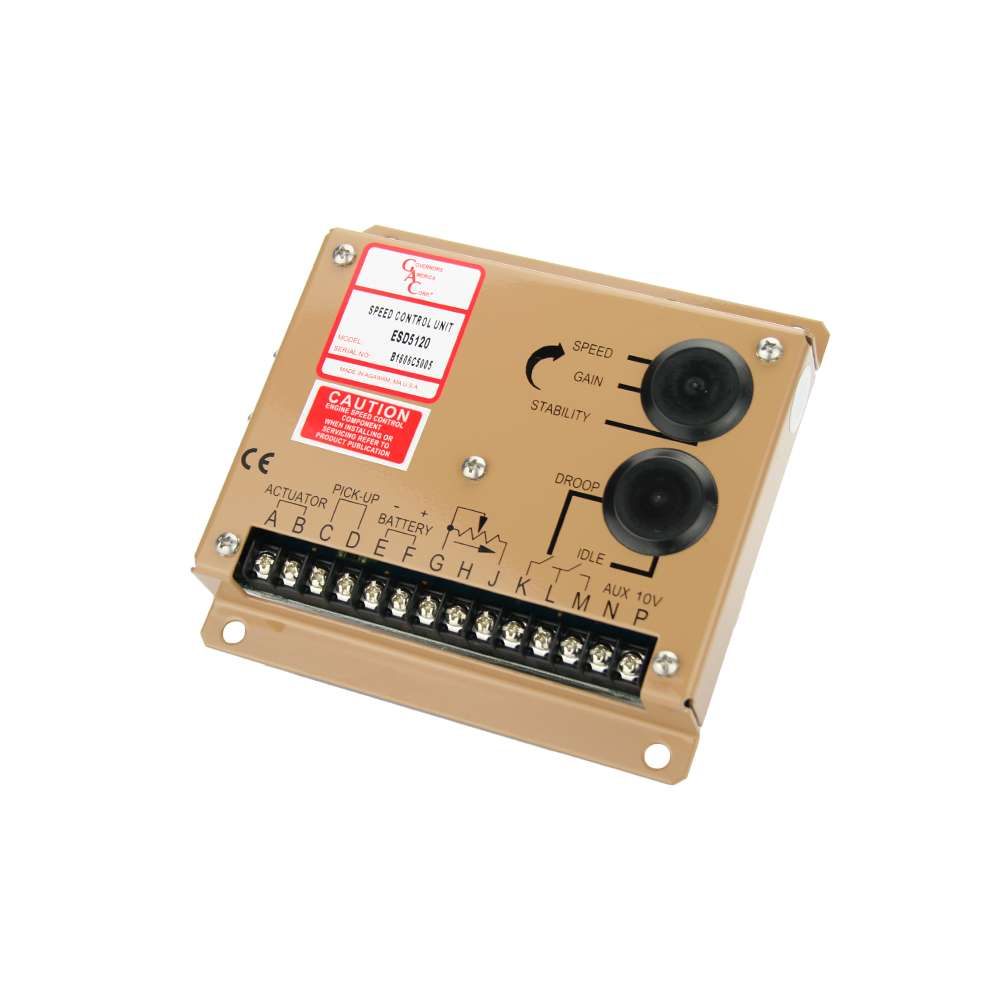 GAC ESD5120 Isochronous, Variable Speed, Droop Governing Original
