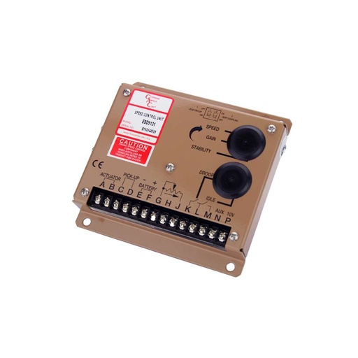 [ESD5131] GAC ESD5131 Isochronous, Variable Speed, Droop Governing