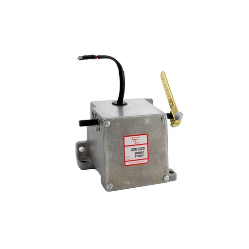 [ADC225S-12] GAC ADC225S-12 | 225 Series Electric Universal Actuator 12V - Includes serrated shaft, lever and commercial connector - Original