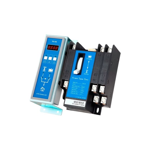 [KT-TCS3P150-22M] Power Master KT-TCS3P150-22M Automatic Transfer Switch and Controller (TC-V2)/ 3Pole /150Amp  
